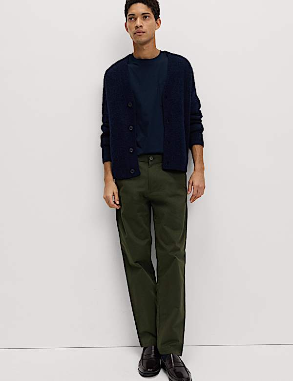 Regular Fit Stretch Chinos