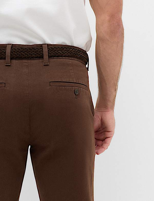 Regular Fit Stretch Chinos