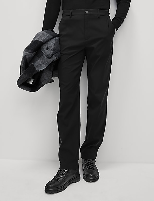 Regular Fit Thermal Technical Chinos - AL