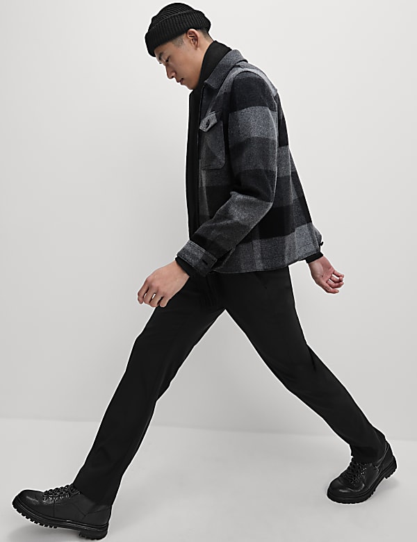 Regular Fit Thermal Technical Chinos - AL