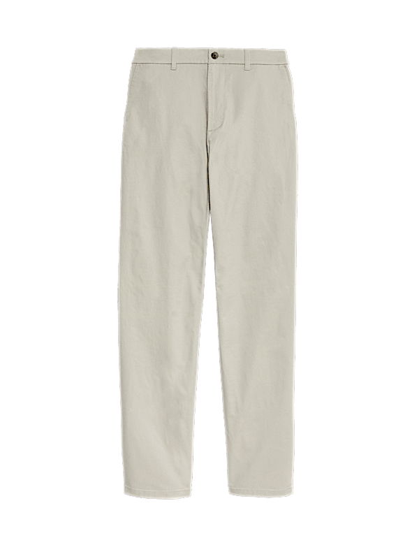 Regular Fit Elasticated Waist Chinos