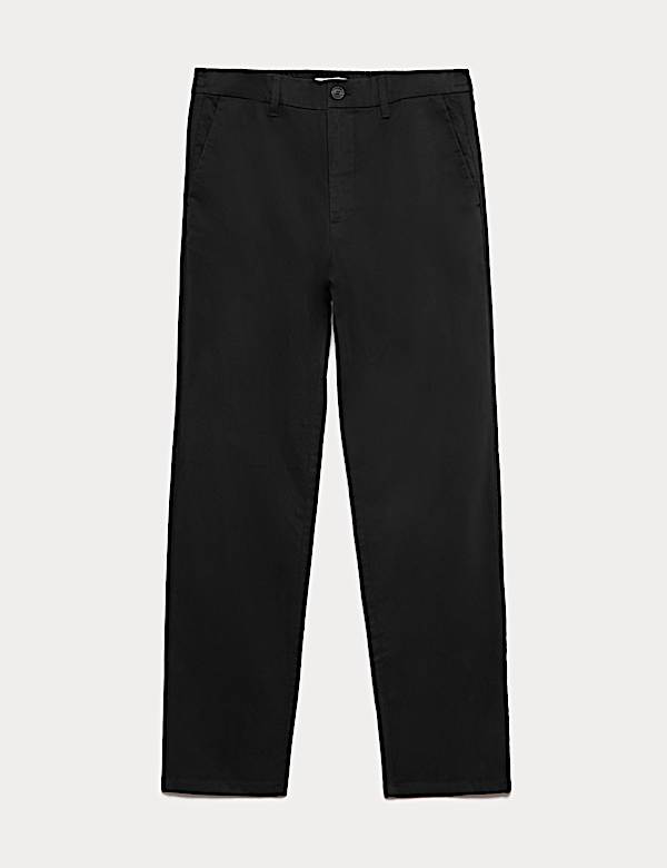 Regular Fit Elasticated Waist Chinos - JO