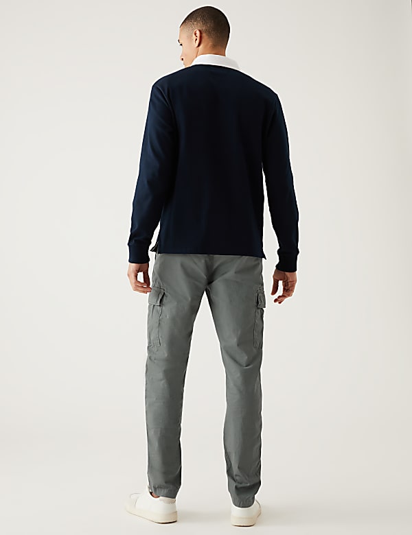 Tapered Fit Lightweight Cargo Trousers