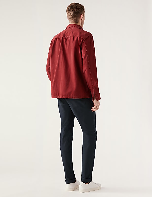 Tapered Fit Elasticated Waist Trousers