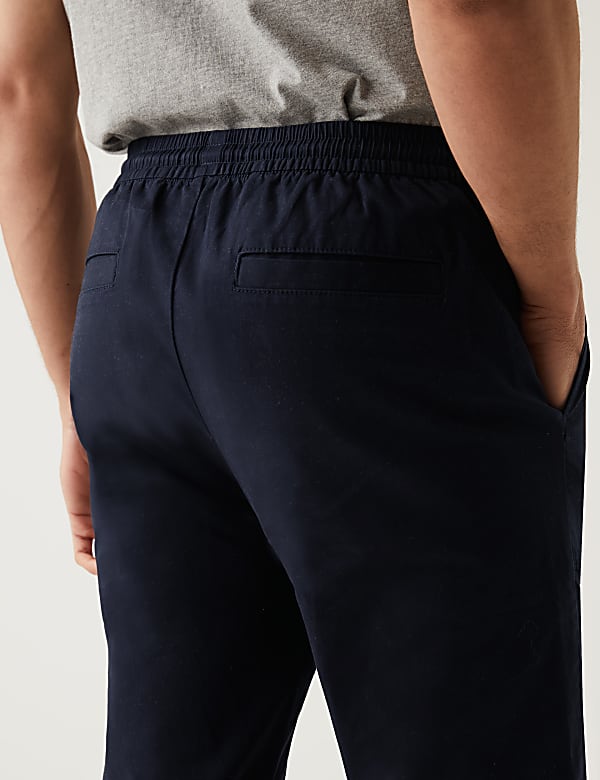 Slim Fit Elasticated Waist Cuffed Joggers