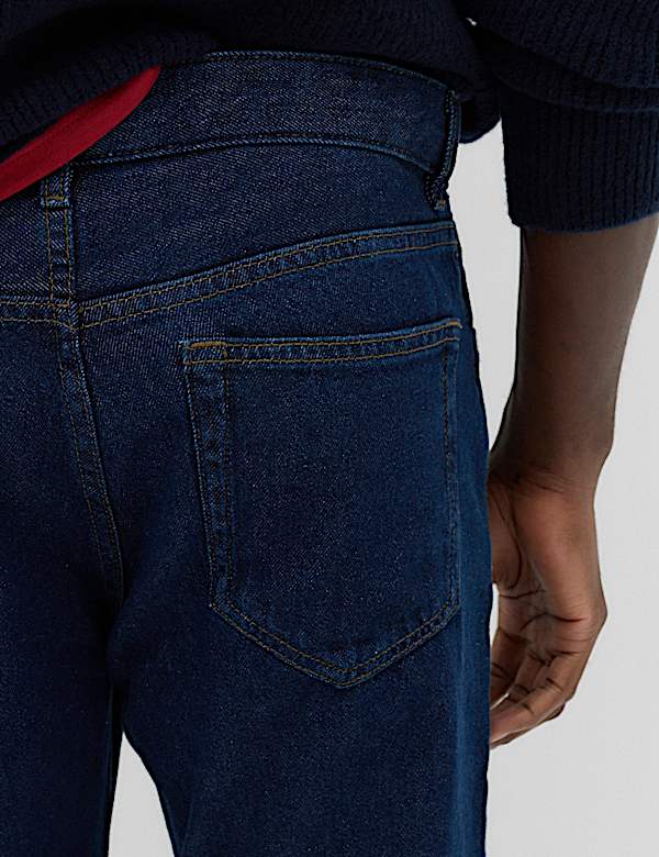 2 Pack Straight Fit Rigid Jeans - RS