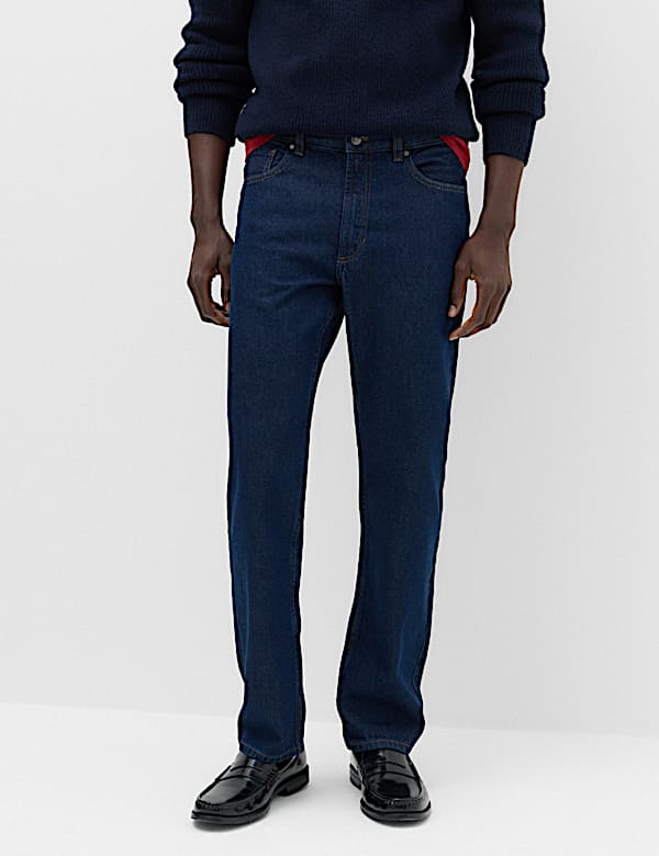 2 Pack Straight Fit Rigid Jeans - RS