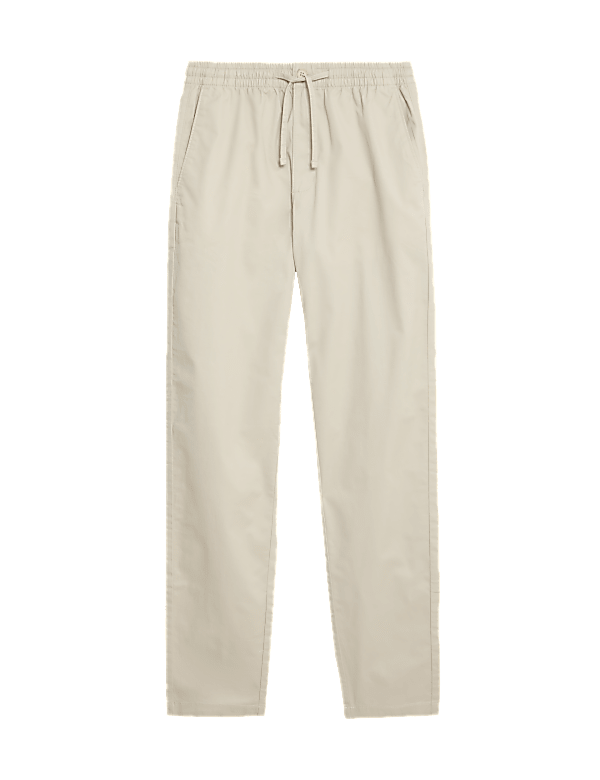 Tapered Fit Elasticated Waist Trousers