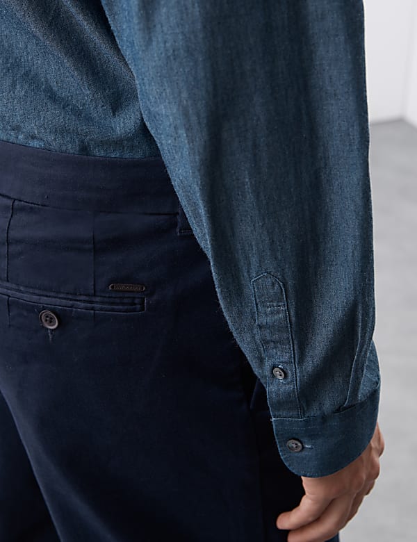 Tapered Fit Twin Pleat Chinos - JE