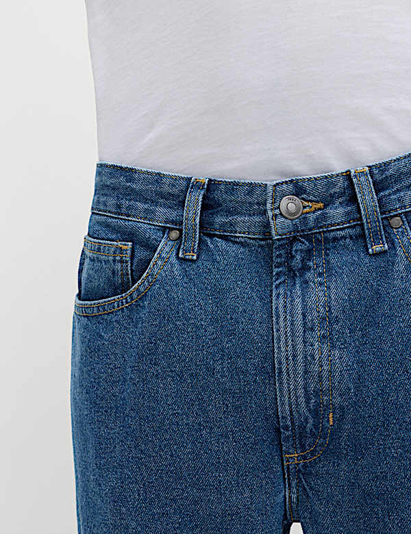 Jeans straight 100% algod&oacute;n - US