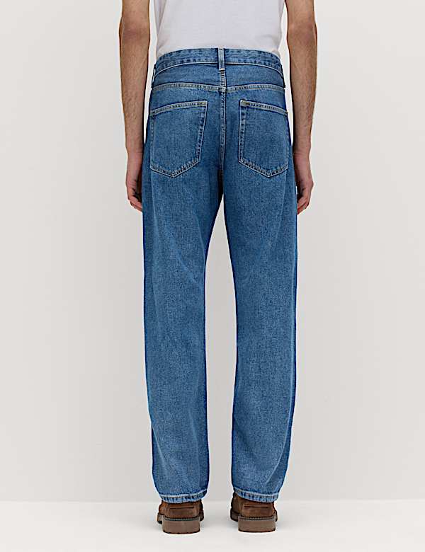 Jeans straight 100% algod&oacute;n - US