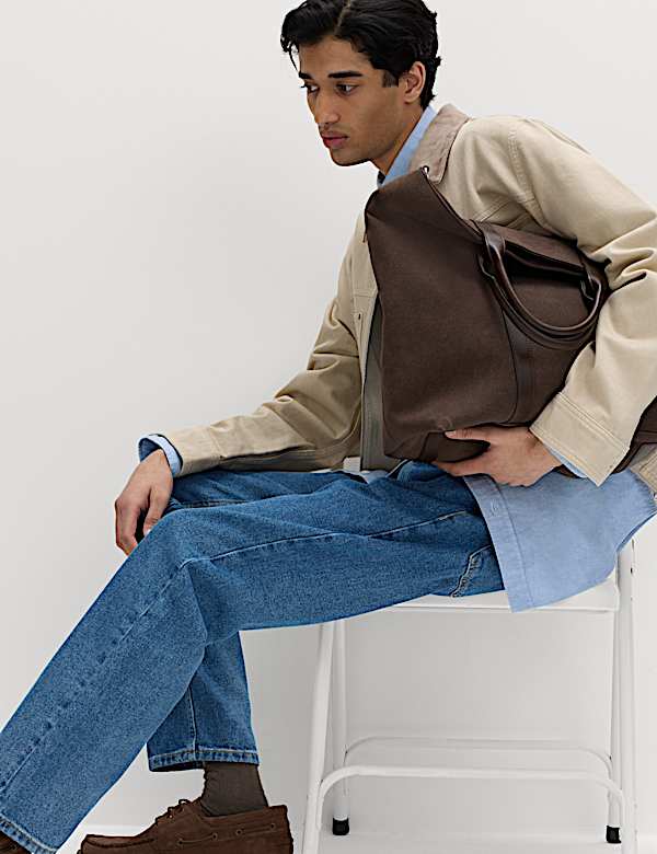 Jeans straight 100% algod&oacute;n - US