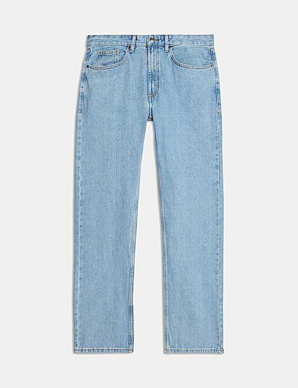 Jean coupe droite 100 % coton - FR