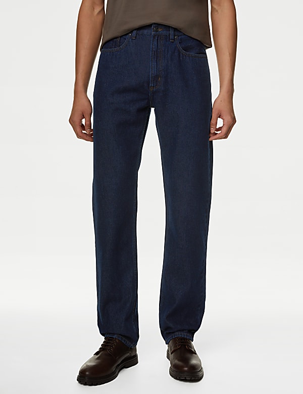 Jeans straight 100% algodón - ES