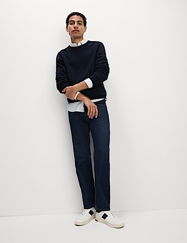 Jean coupe droite 100 % coton - FR