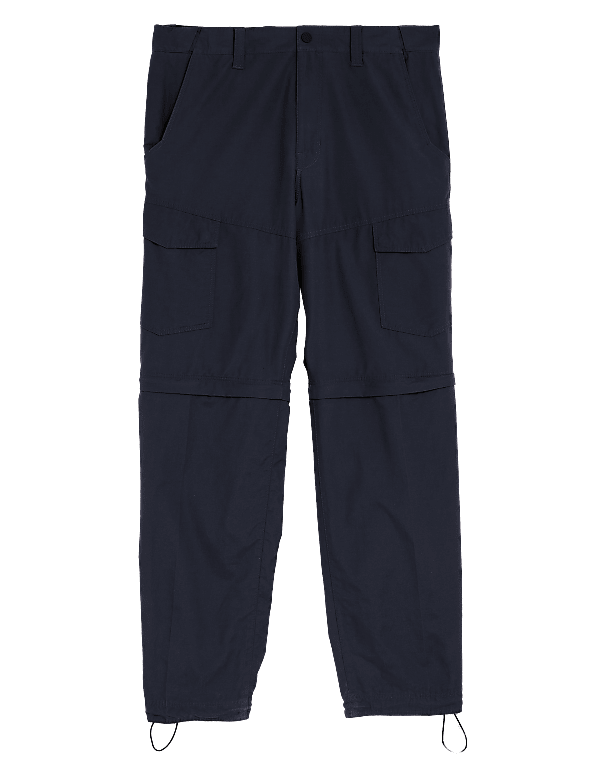 Regular Fit Zip Off Trekking Cargo Trousers