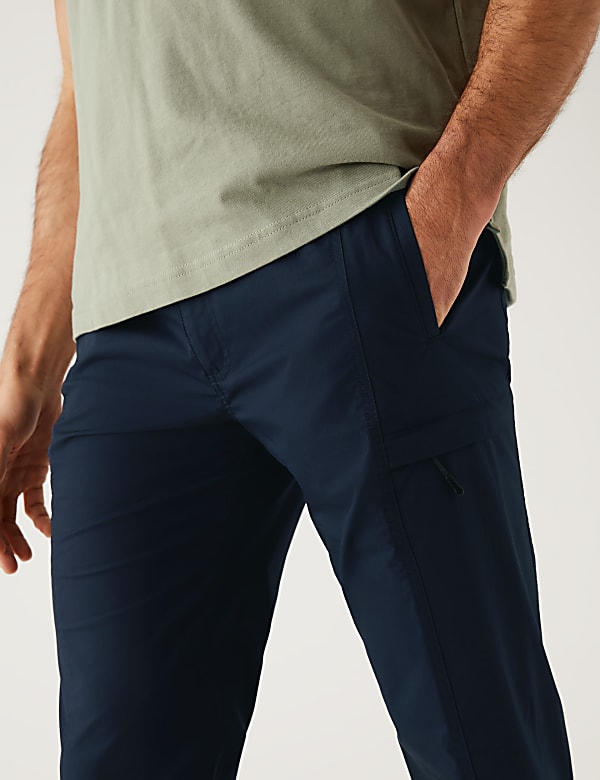 Slim Fit Belted Trekking Trousers
