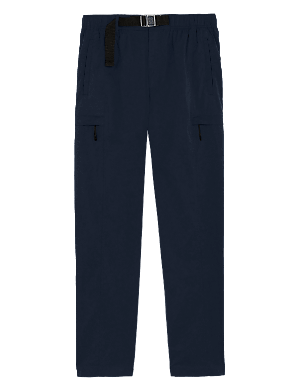 Slim Fit Belted Trekking Trousers