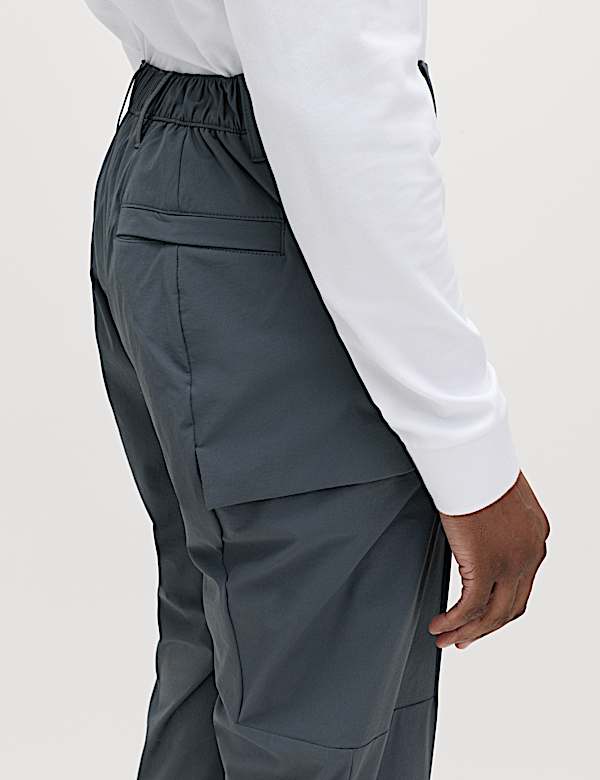 Straight Fit Technical Cargo Trousers - DK