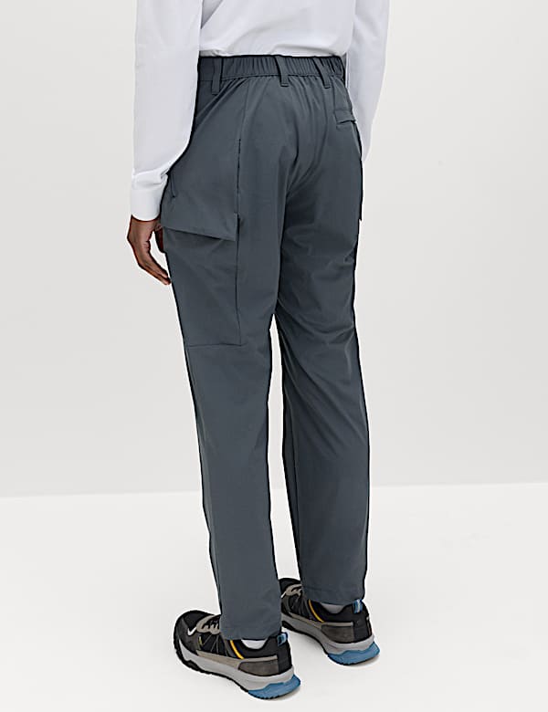 Straight Fit Technical Cargo Trousers - DK