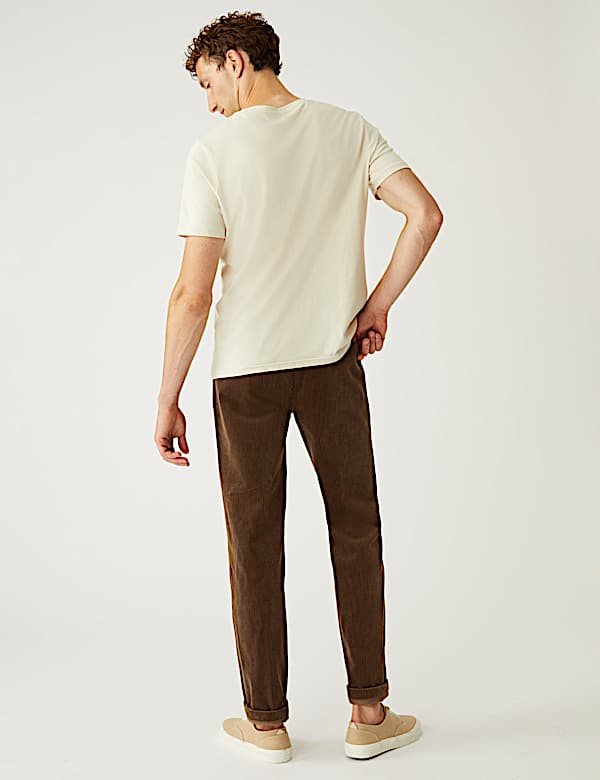 Regular Fit Luxury Corduroy Stretch Trouser