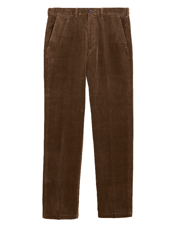 Regular Fit Luxury Corduroy Stretch Trouser