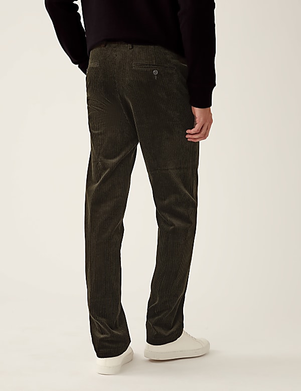 Regular Fit Luxury Corduroy Stretch Trouser