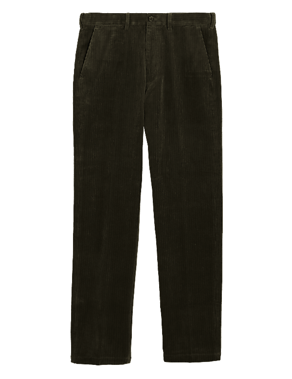 Regular Fit Luxury Corduroy Stretch Trouser