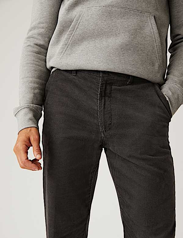 Regular Fit Corduroy Chinos