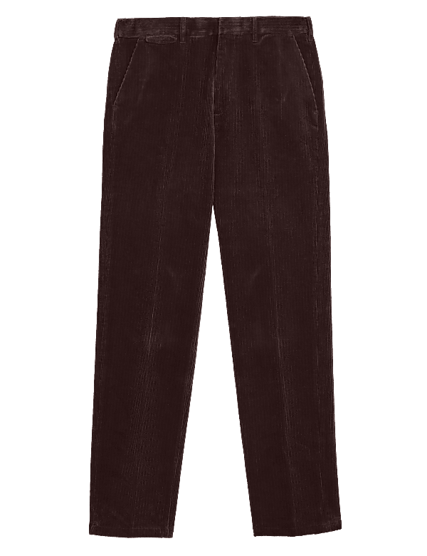 Regular Fit Lux Corduroy Stretch Trousers