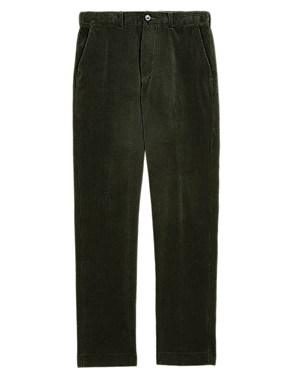 Regular Fit Lux Corduroy Stretch Trousers