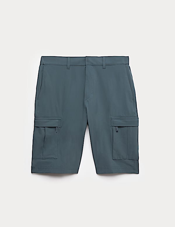 Straight Fit Cargo Shorts - GR