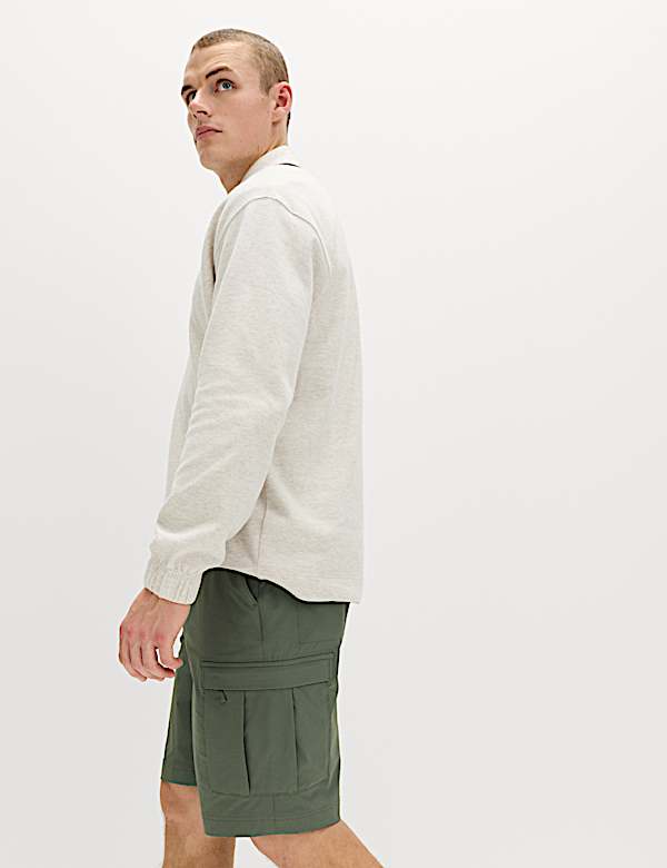 Straight Fit Cargo Shorts