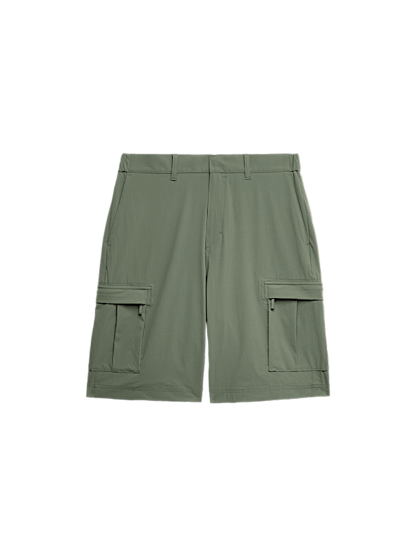 Straight Fit Cargo Shorts