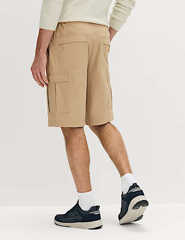 Straight Fit Cargo Shorts