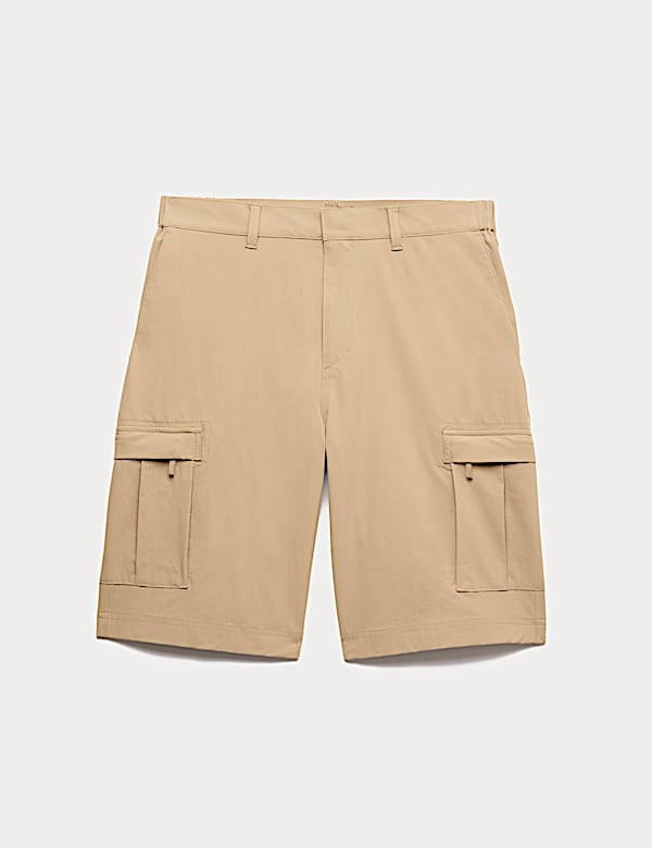 Straight Fit Cargo Shorts - null