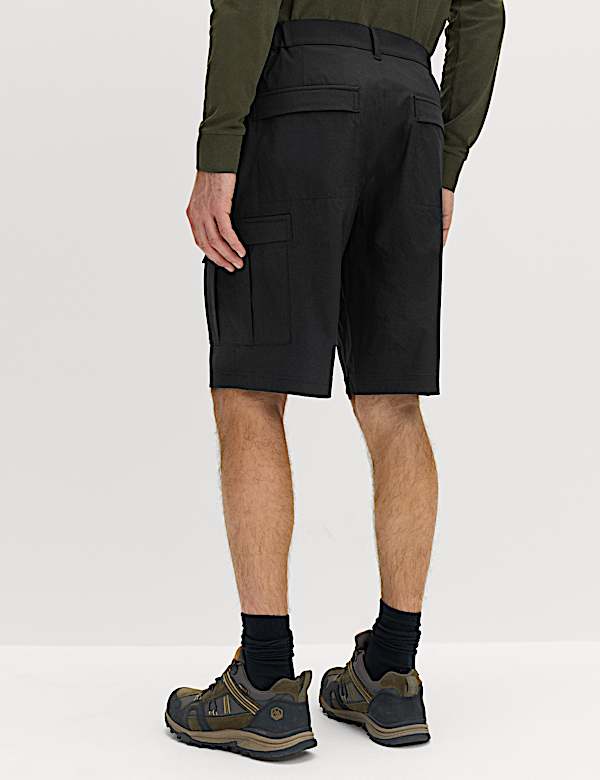 Straight Fit Cargo Shorts