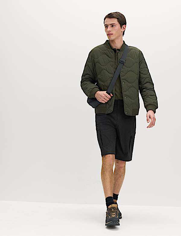 Straight Fit Cargo Shorts