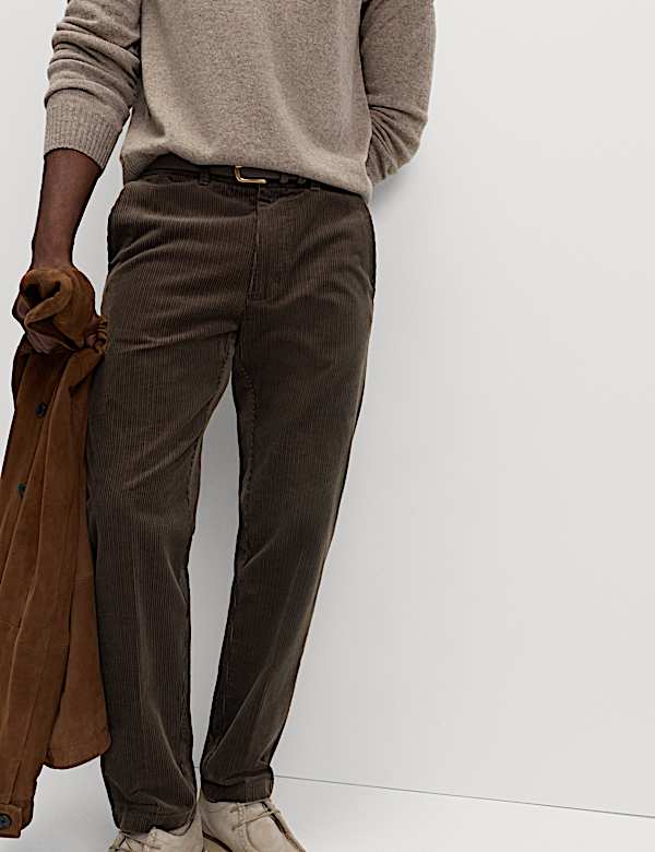 Regular Fit Luxury Cord Chino
