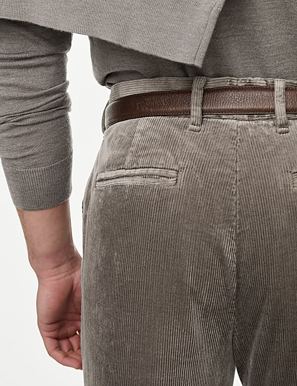 Regular Fit Luxury Corduroy Trouser