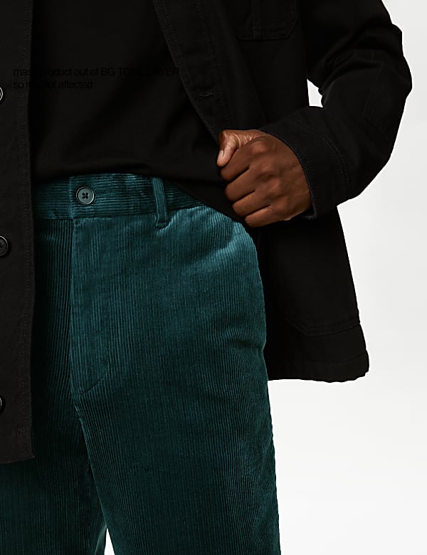 Regular Fit Luxury Corduroy Trouser