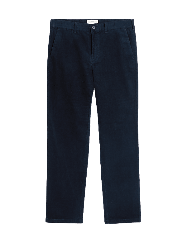 Regular Fit Corduroy Stretch Chinos