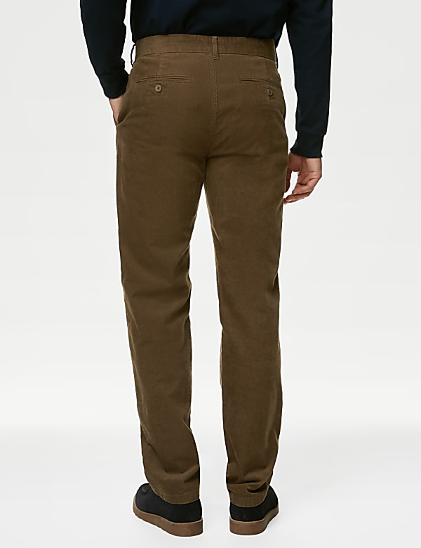 Regular Fit Corduroy Stretch Chinos