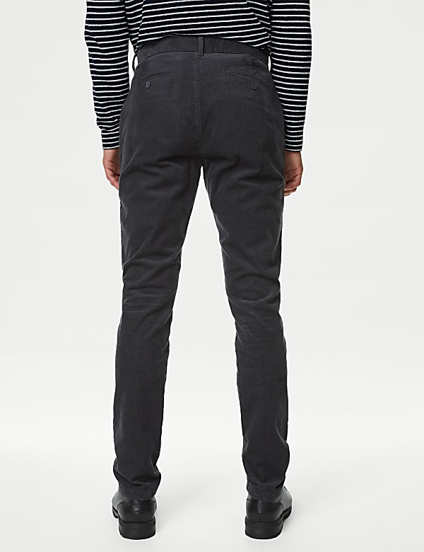 Slim Fit Corduroy Stretch Chinos