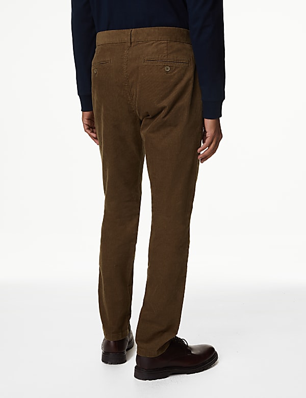 Slim Fit Corduroy Stretch Chinos