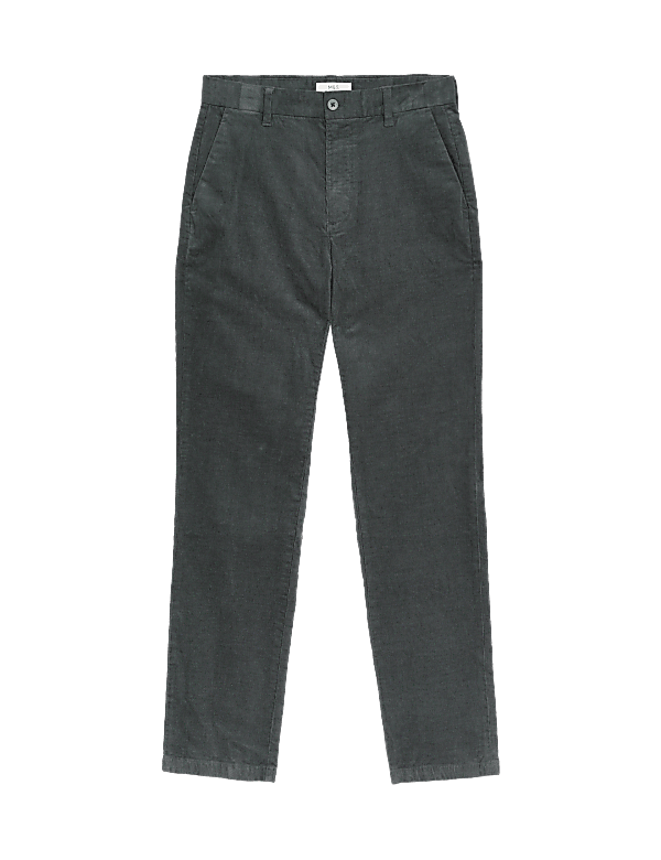 Regular Fit Corduroy Stretch Chinos