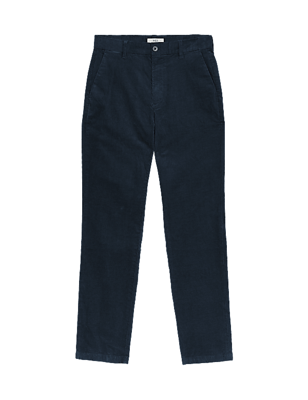 Regular Fit Corduroy Stretch Chinos