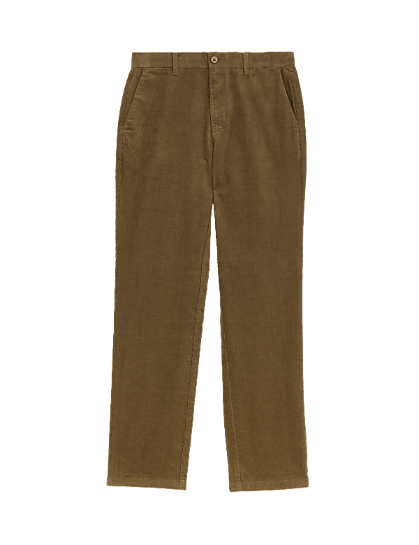 Regular Fit Corduroy Stretch Chinos