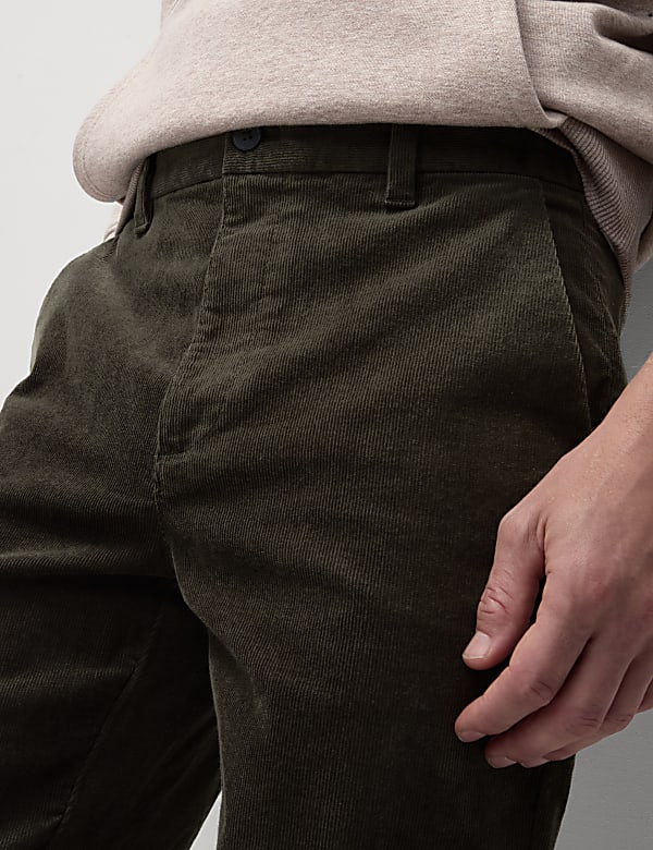 Regular Fit Corduroy Chinos