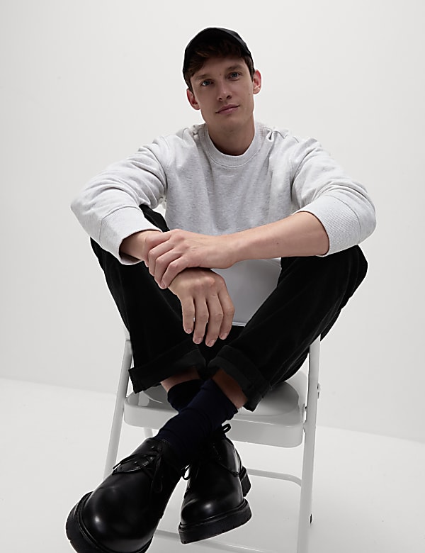 Regular Fit Corduroy Stretch Chinos